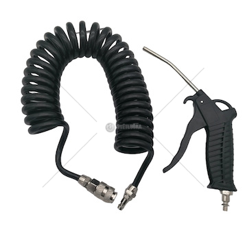 Ofukovací pistole sada 8mm s hadicí 5m 3/8