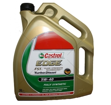 OLEJ CASTROL EDGE TURBO DIESEL 5W40 5L CASTROL EDGE5W40/5