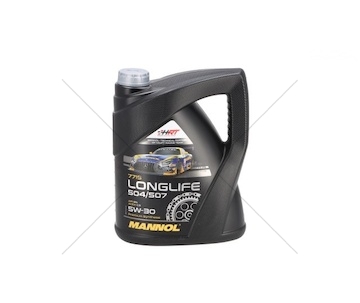 OLEJ MANNOL LONGLIFE 504/507 5W30 5L MANNOL MN7715-5