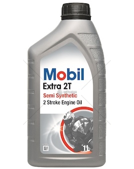 Mobil Extra 2T je vysoce výkonný, polosyntetický, bezdýmný, dvoutaktní motorový olej vyvinutý pro vysoce výkonné motocykly, sněž
