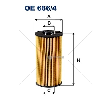 Olejový filter fiat talento 16> vložka oe 666/4