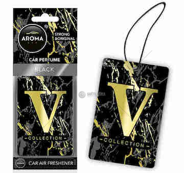 Osvěžovače vzduchu AROMA CEL. V-COLLECTION Black