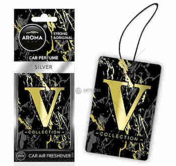 Osvěžovače vzduchu AROMA CEL. V-COLLECTION Silver