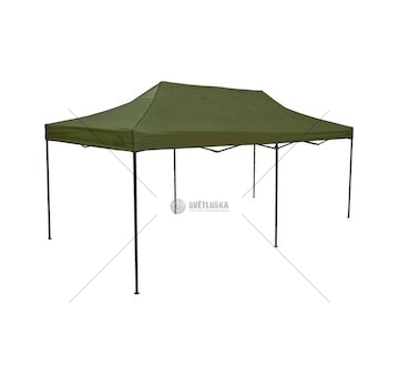 Párty stan nůžkový 3x6m, zelený CATTARA