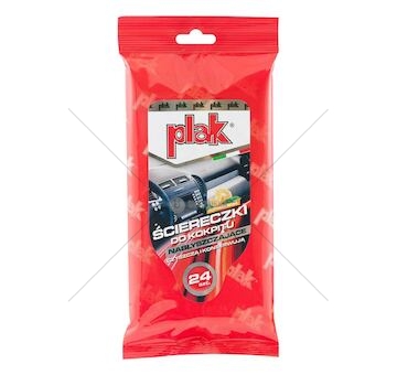 PLAK utěrky na palubní desku, leštící - pomeranč 24ks