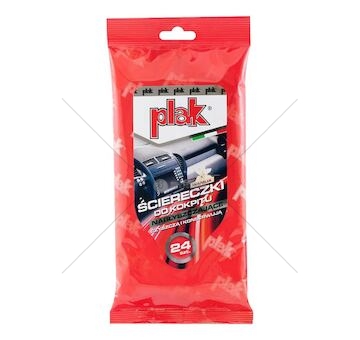 PLAK utěrky na palubní desku, leštící - vanilka 24ks