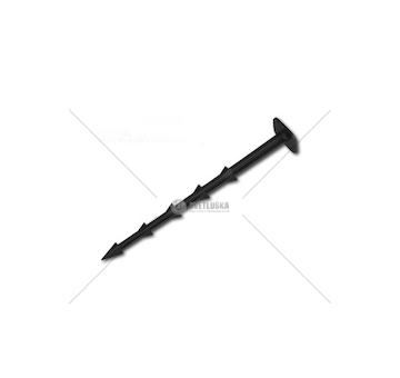 Plastový kotvící kolík na agrotextílie s hroty 20 cm