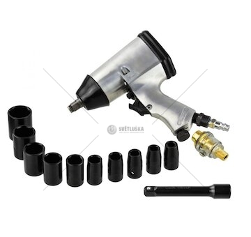 Pneumatický rázový utahovák 1/2", 310Nm GEKO