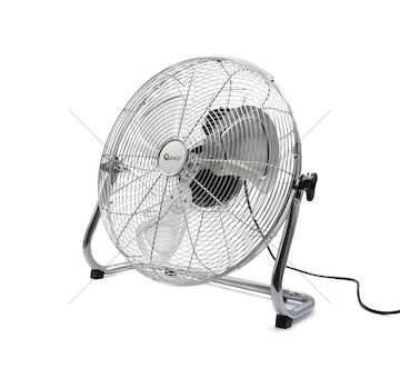 Podlahový ventilátor 135W, 50cm ocelový INOX GEKO