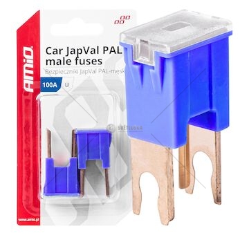 Pojistka JAPVAL PAL samec U 100A AMIO-03411