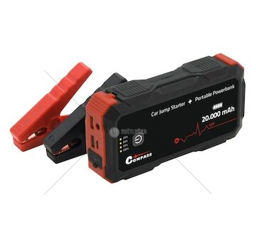 Powerbanka s funkcí JUMP STARTER 20.000mAh 2000A COMPASS