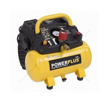 POWX1721 Kompresor 1100W 6L bezolejový POWERPLUS