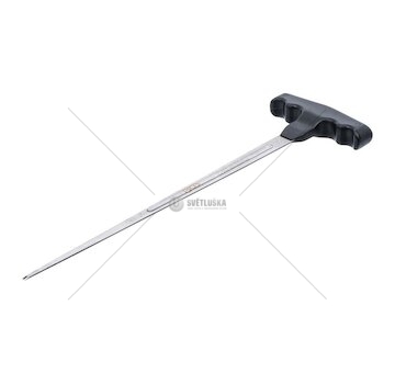 Přípravek pro protažení řezacího drátu autoskel při výměně lepených skel BGS