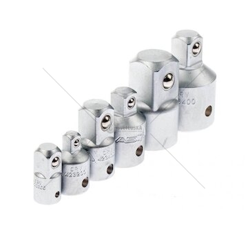 Redukce čtyřhrany 1/4", 3/8", 1/2", 3/4", sada 6 ks - ASTA