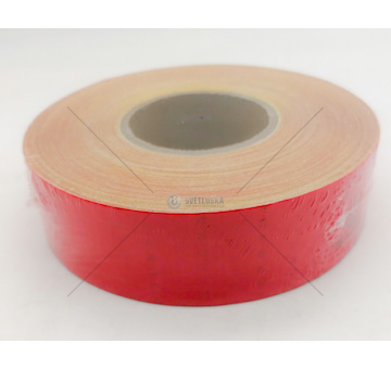 Reflexní páska konturová červená 50m I.generace