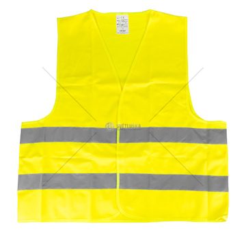 Reflexní vesta XXL žlutá s certifikátem AMiO-01734