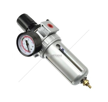 Regulátor tlaku s filtrem a manometrem 3/8" GEKO