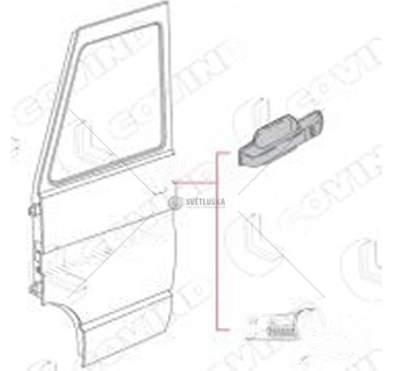 Rukojet dveri COVIND COV/038/195