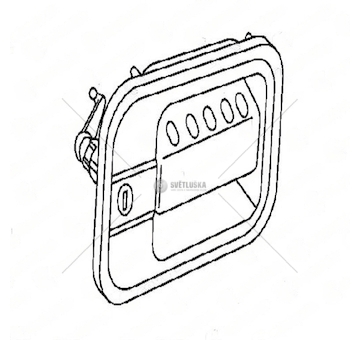 Rukojet dveri COVIND COV/060/155