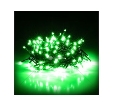 RXL 306 řetěz 150LED 15+5m GREEN RETLUX