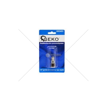 Rychlospojka vzduchová 1/4", vnitřní závit, samec GEKO