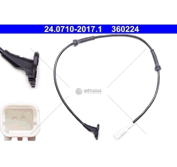 Sensor abs citroen c4 i 04> přední 2.0 hdi 24.0710-2017.1