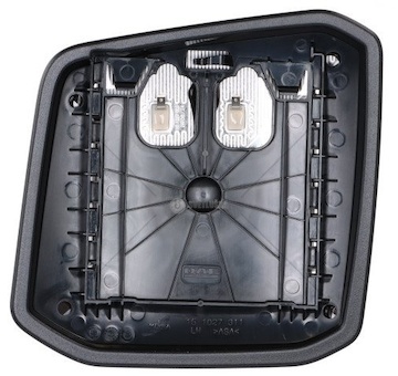 Sklo zrcátka DAF XF/XG/XG+ levé Mekra 191027311099