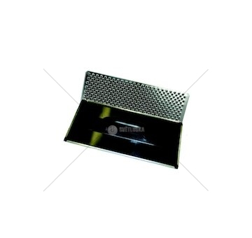 Škrabák plechový 40x18 plastový