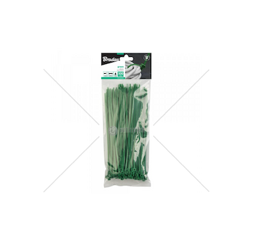Stahovací pásky na vodiče 3.6 x 150 mm 100 ks GREEN
