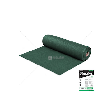 Stínící tkanina na pletivo 95 % 1,5×10 m, 160 g/m², zelená – BRADAS