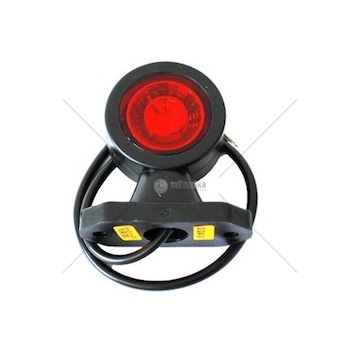 Svítilna červeno-bílá LED výška 90mm