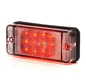 Svítilna mlhovky zadní 12LED 12-24V WAS W83D/700