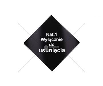 TABLICA ADR KAT.1 SUBSTANCJE WYLACZNIE  101-03W-463
