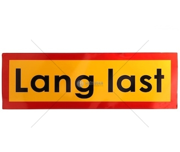 TABLICA TI-R/LANG LAST 1280x410MM  101-04W-629