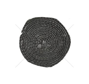 Těsnící šňůra plochá, 10 mm x 2,5 m, grafitová