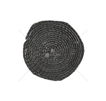 Těsnící šňůra plochá, 8 mm x 2,5 m, grafitová