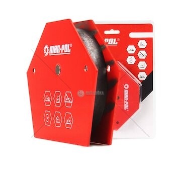 Úhlový magnet 30°/45°/60°/75°/90°/135°, 35kg MAR-POL