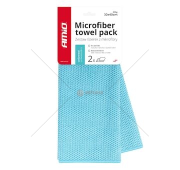Utěrka z mikrovlákna 30x40cm 350g AMIO-03737