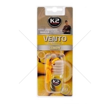 Vůně do auta VENTO LEMON 8ML K2 V455