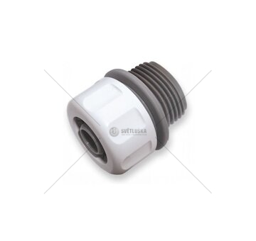 WHITE LINE adapter s vnějším závitem na hadici 1/2", závit 3/4"
