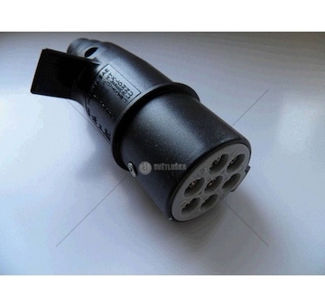 WTYCZKA ELEKTR.METAL.12V.7-BIEG.PRZYCZEP  TW-3204