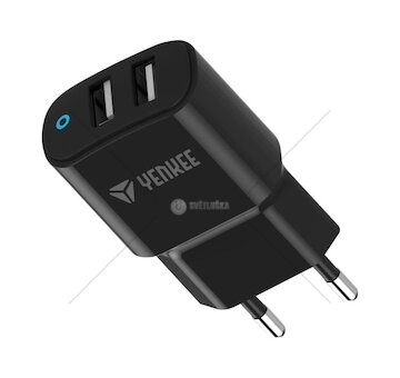 YAC 2024 Dual USB Nabíječka 2.4 A YENKEE