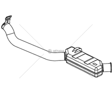 Zadní tlumič výfuku DINEX DIN68720