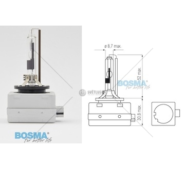 Žárovka výbojka 85v/35w d1r pk32d-3 4300k bixenon 0211009_A