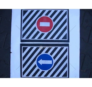 Zástěrka 400MM*600MM příkaz+zákaz sada 2 kusy S SERTPLAS CHL013