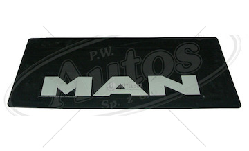 Zástěrka pryžová 620x250 s nápisem man 0138932_A