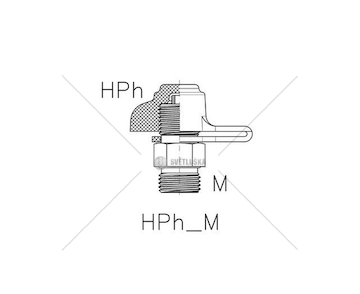 Zkusebni pripojka, potrubi   ZLW-HPHM16/M16