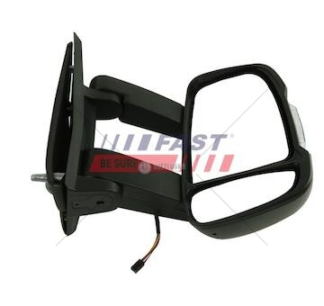 Zp. zrcátko el. ovl. vyhřívané s blikačem (pro oranžovou žárovku) dlouhé rameno (190 mm) p ft88263