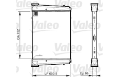 Chladič turba VALEO 818882