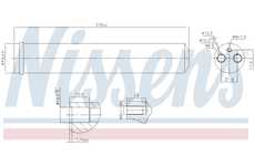 Susarna, klimatizace NISSENS 95452